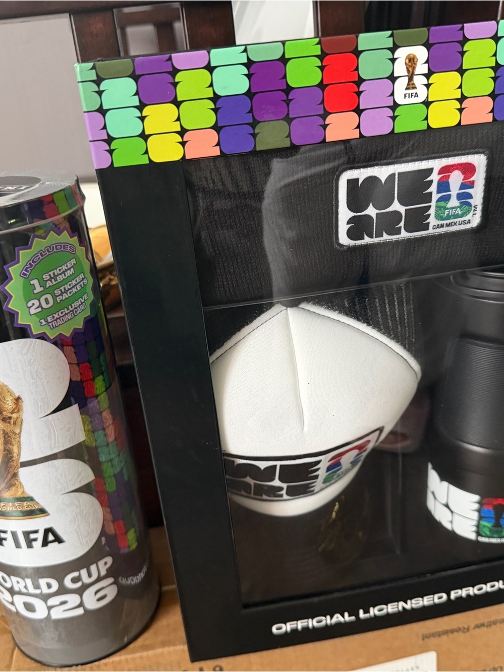 We Are FIFA World Cup 2026 Black & White Fan Set